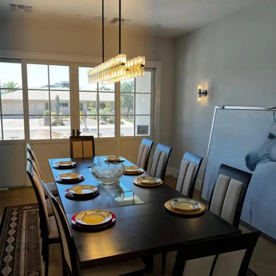 Avelon Rectangular Chandelier