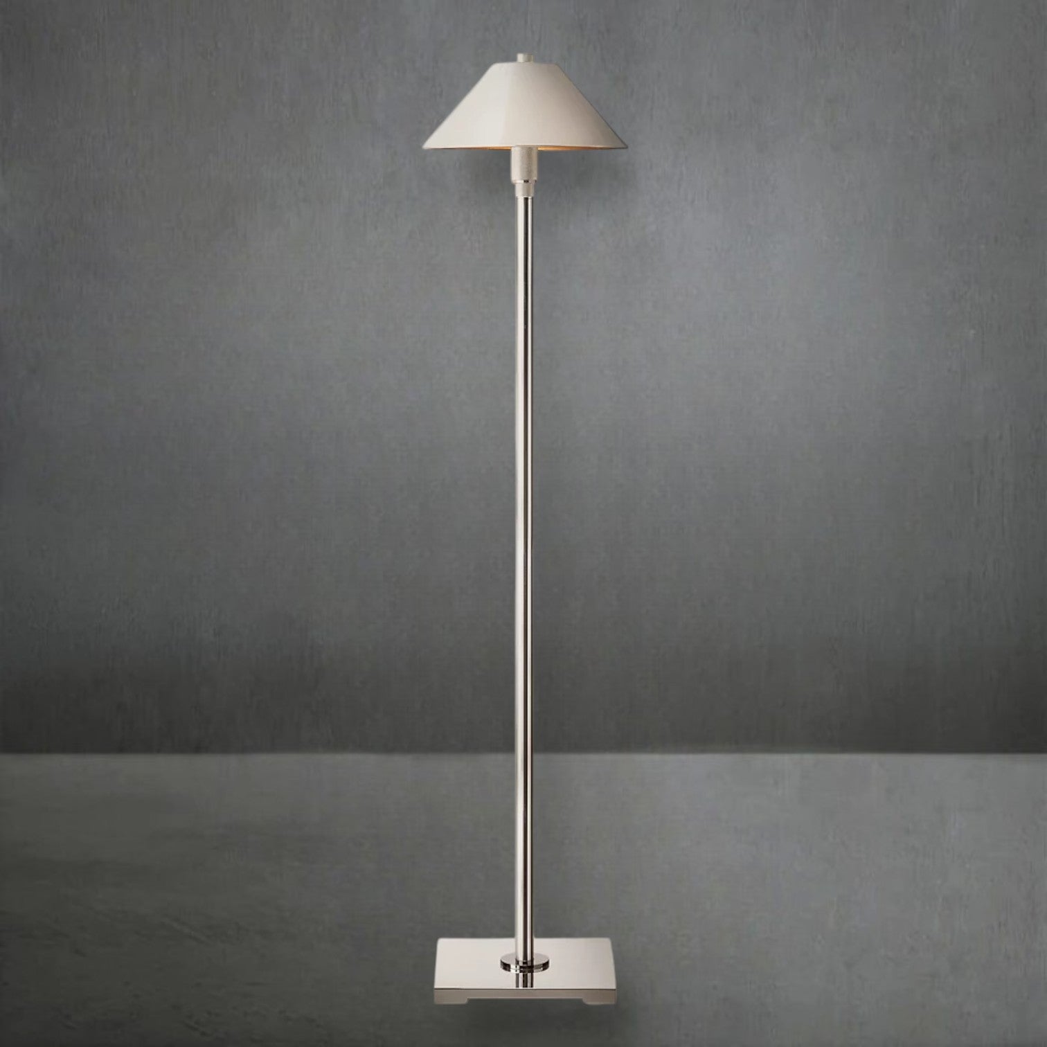 Utilitaive Metal Shade Floor Lamp