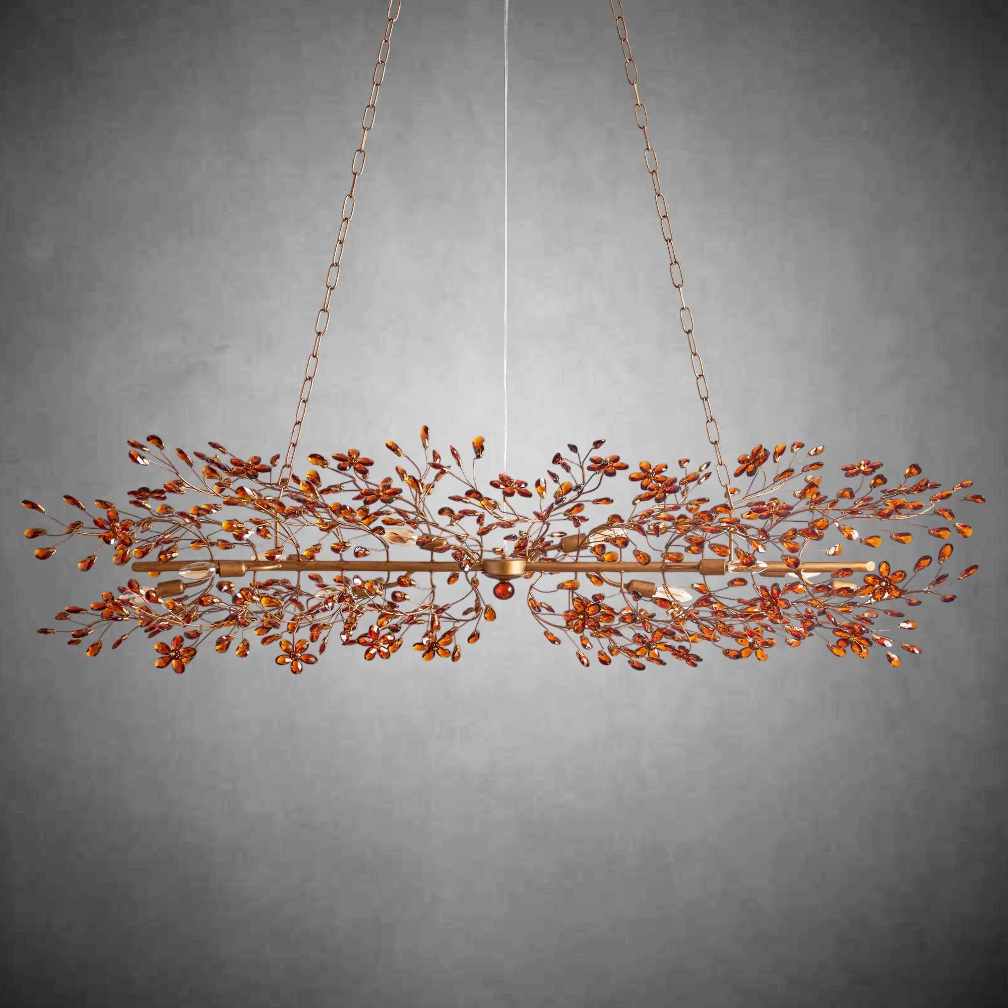 Fiore Linear Chandelier 43"51"68"