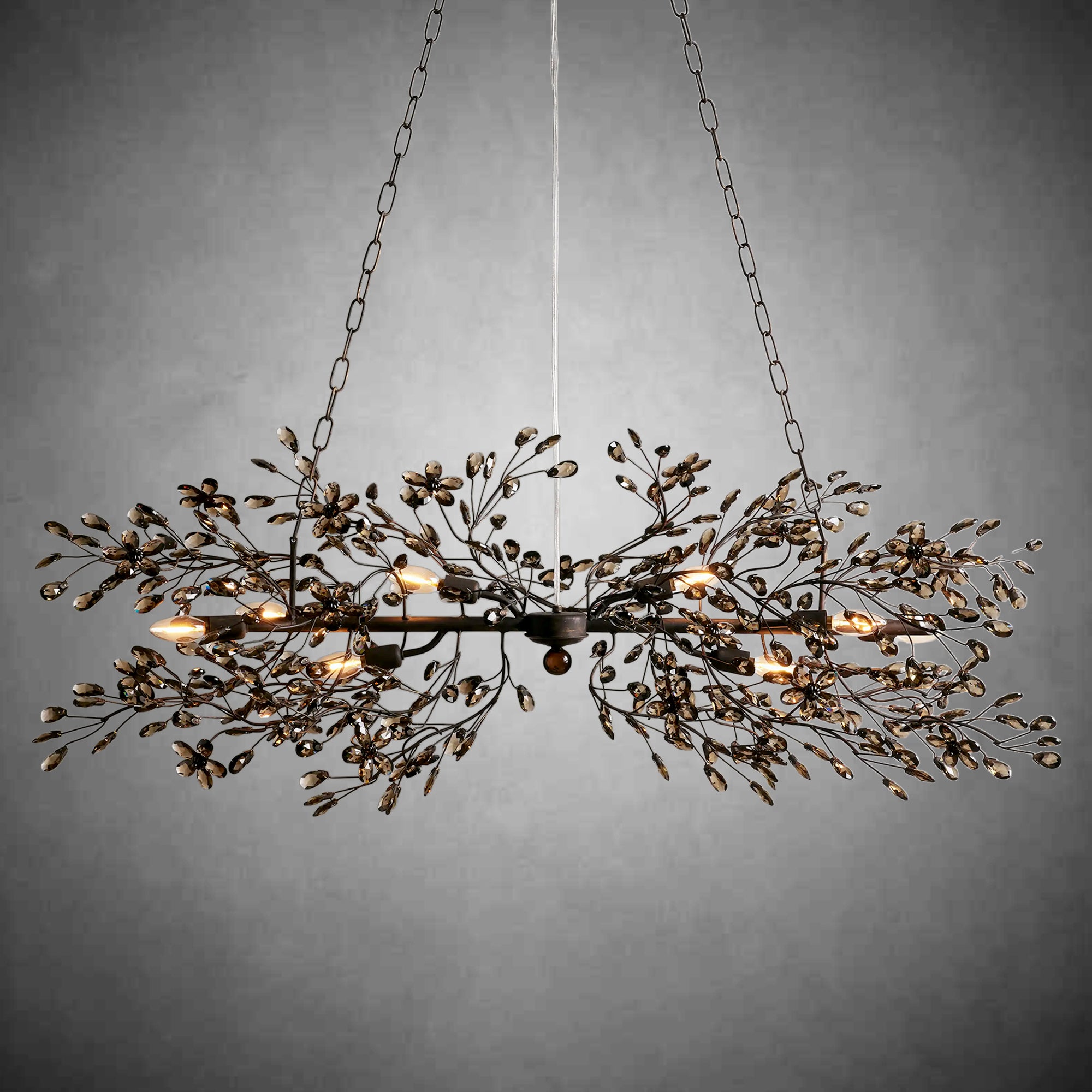 Fiore Linear Chandelier 43"51"68"