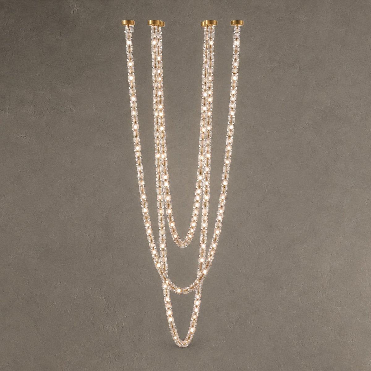 Gabriel Cascade Crystal Pendant Chandelier