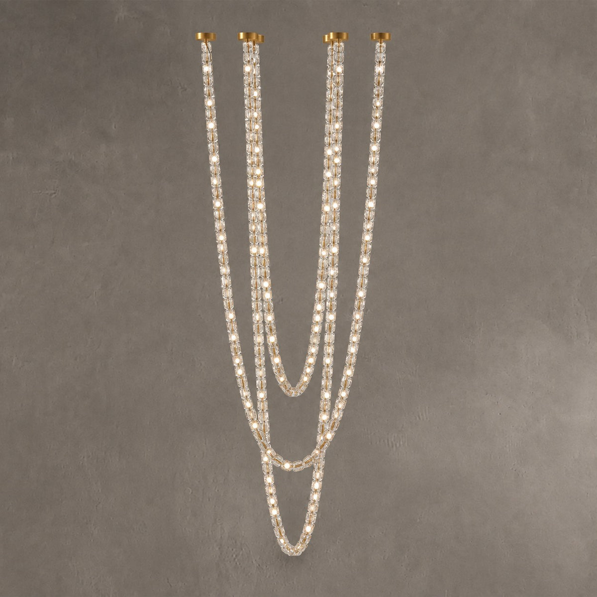Gabriel Cascade LED Pendant Chandelier