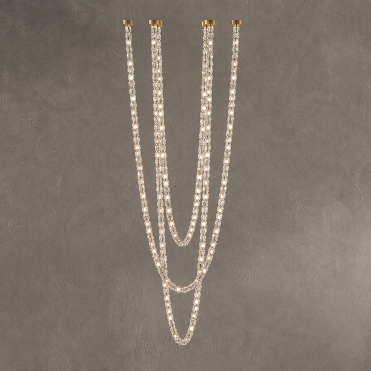 Gabriel Cascade LED Pendant Chandelier