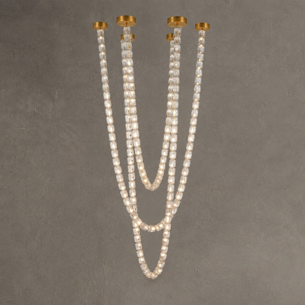 Gabriel Cascade LED Pendant Chandelier
