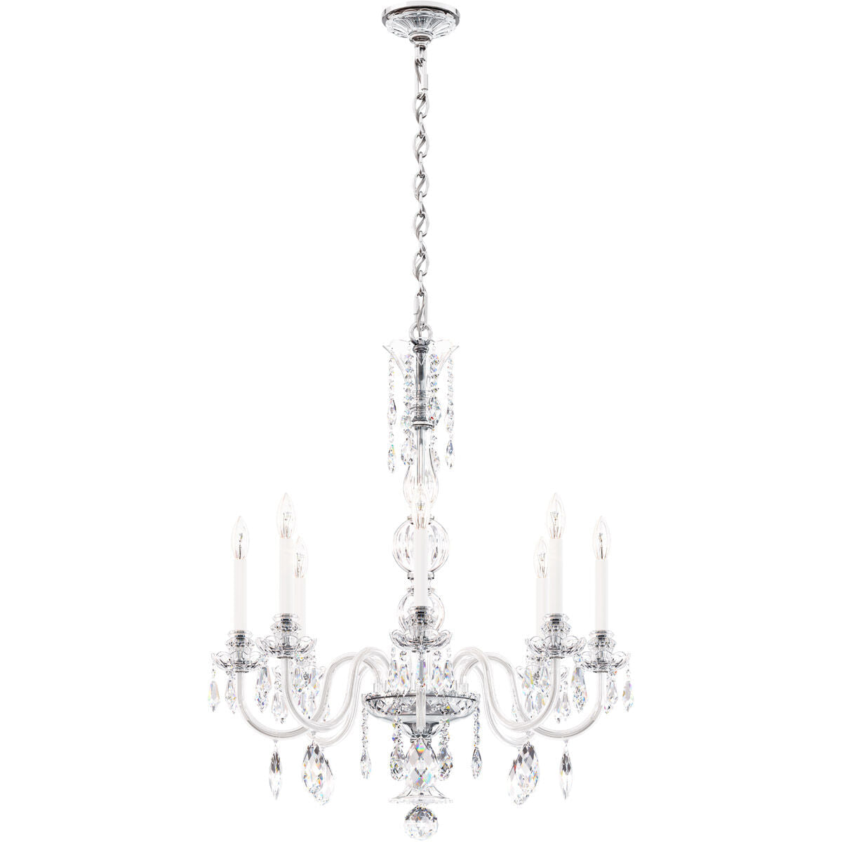 Halstead Nouveau Chandelier 28"