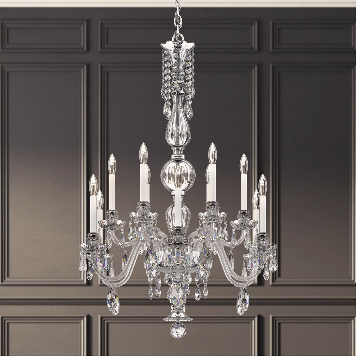 Halstead Nouveau Chandelier 30"