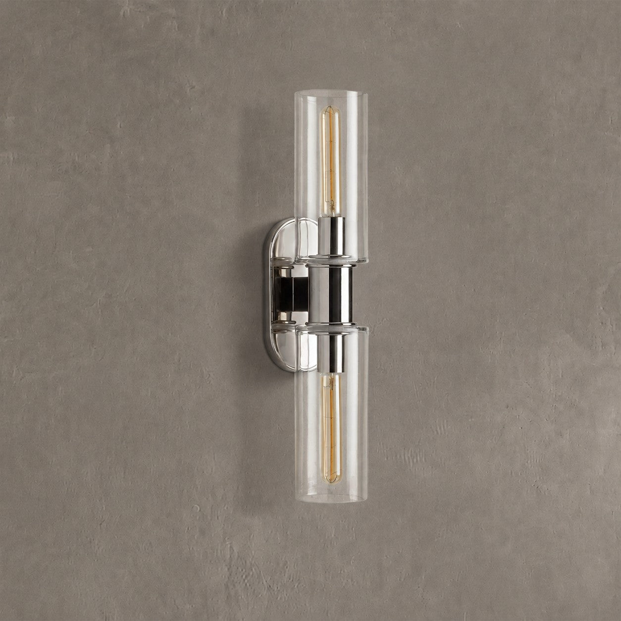 Kelvridge 2-Light Wall Sconce in Clear