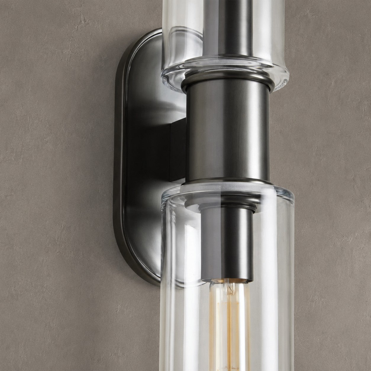 Kelvridge 2-Light Wall Sconce in Clear