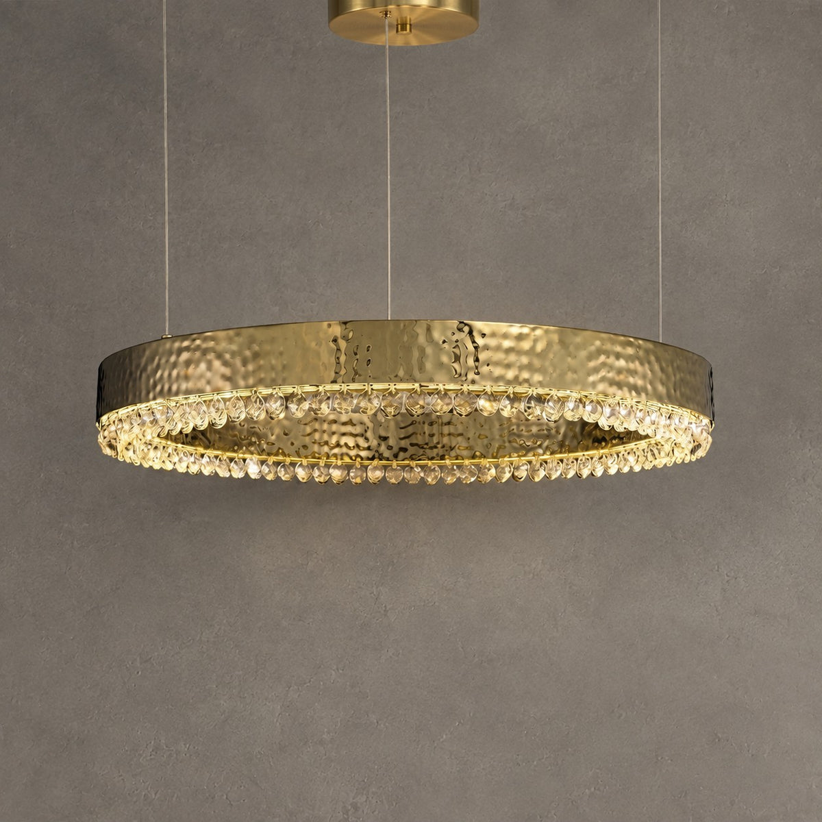 Hudson Crystal Modern Pendant Light