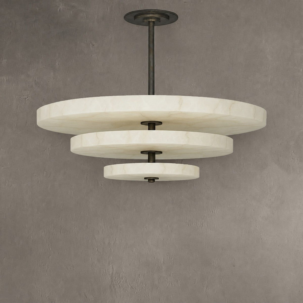 Ice Queen Alabaster Chandelier