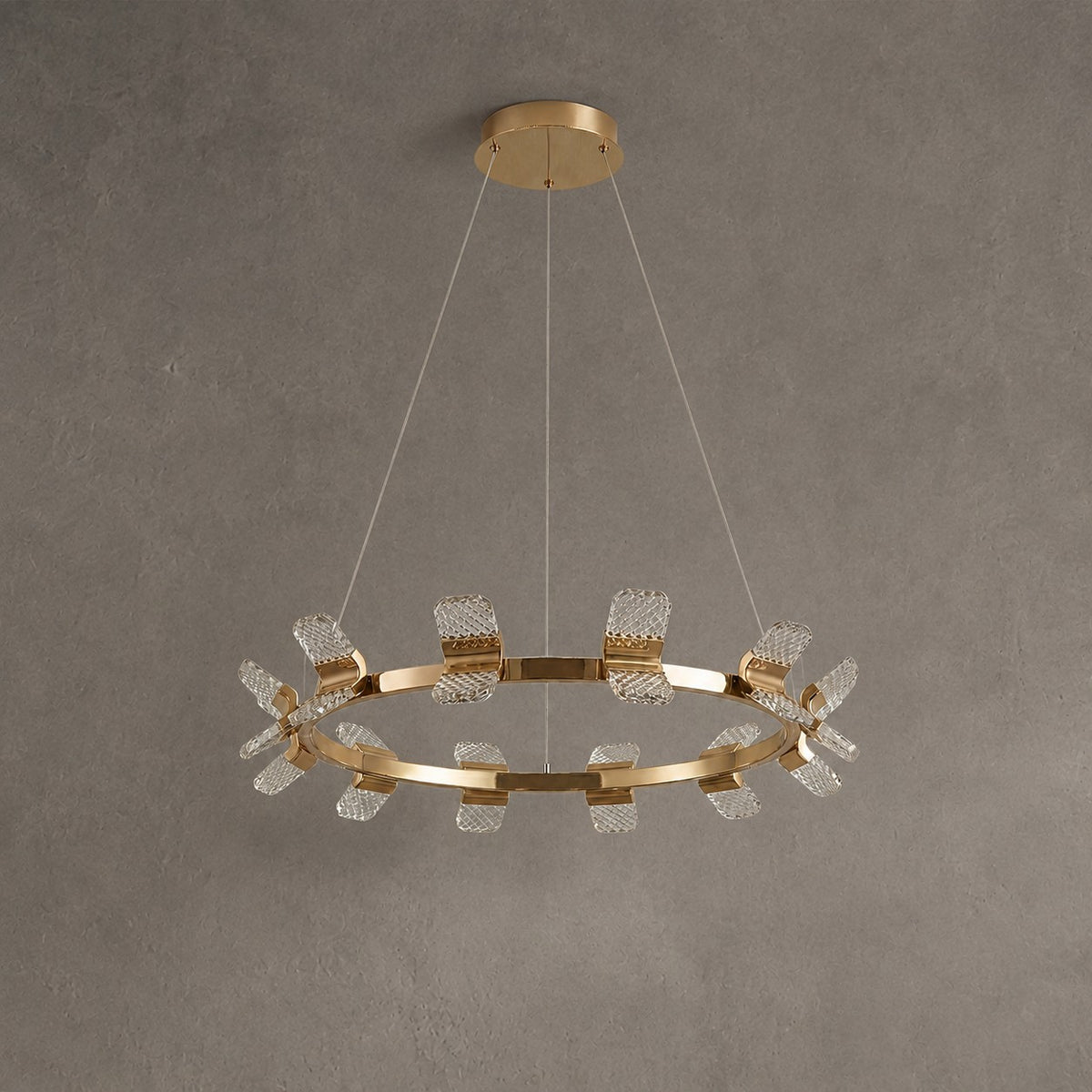 Isadora Modern Ring Chandelier 39"