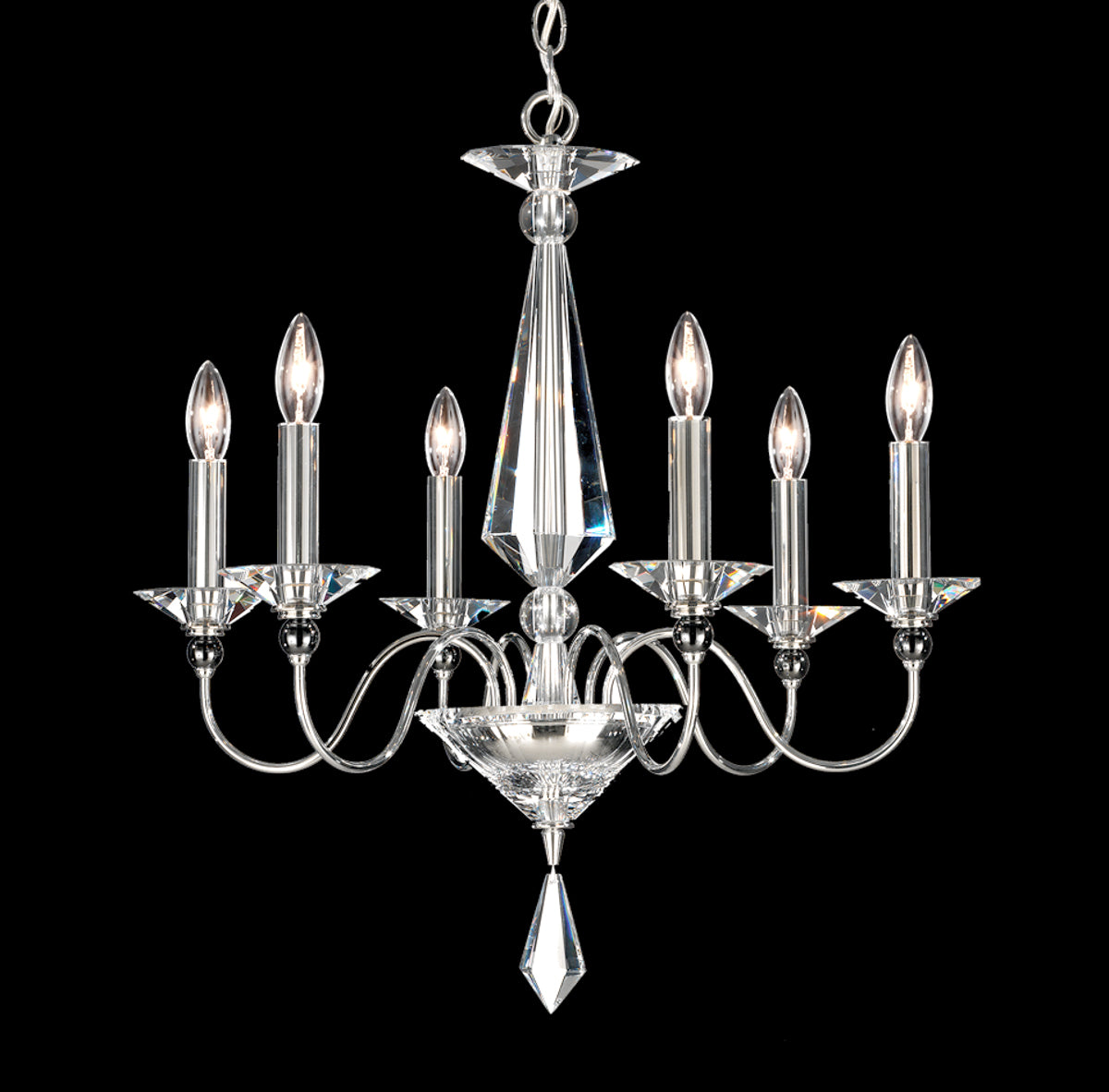 Jardine Crystal Chandelier 22"