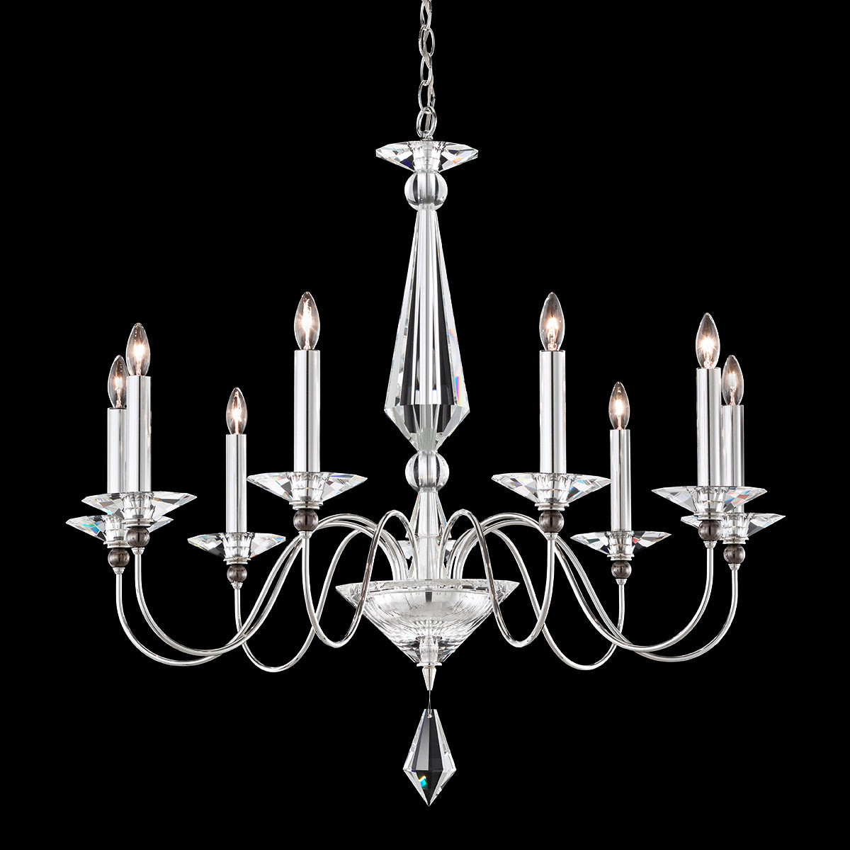 Jardine Crystal Chandelier 33"