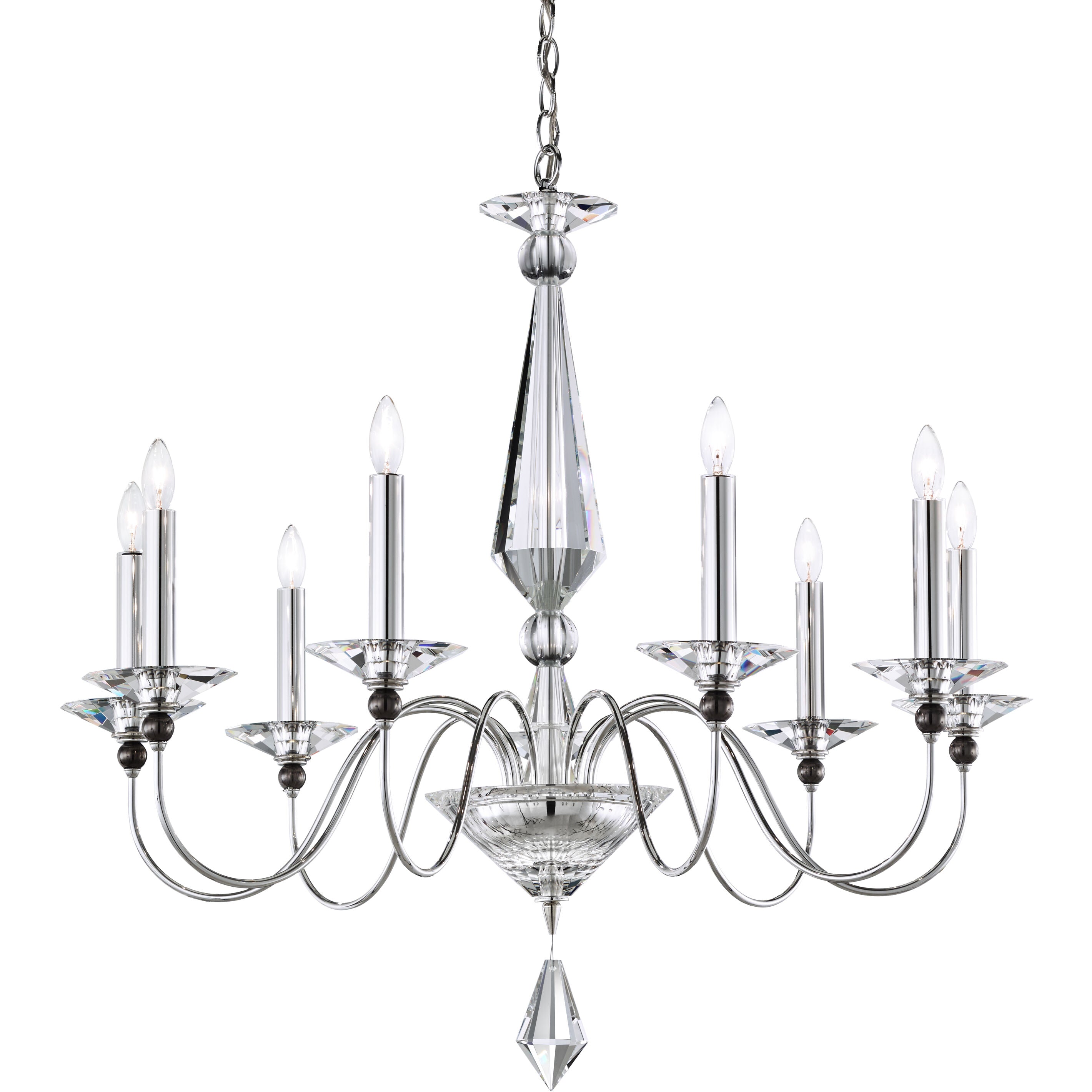 Jardine Crystal Chandelier 33"