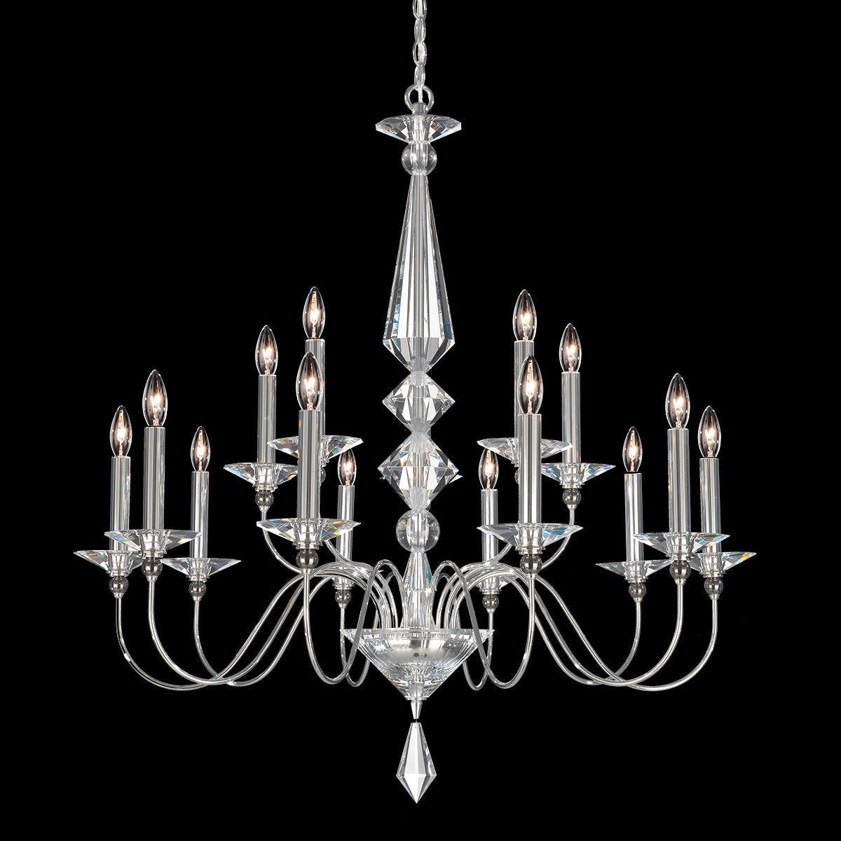 Jardine Crystal Chandelier 36"