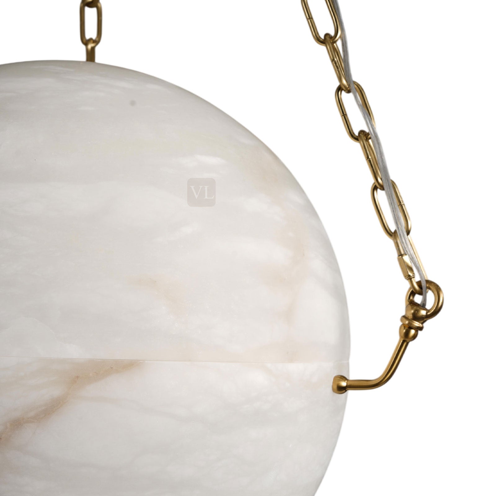 Zenobia Alabaster Suspension Lamp, Kitchen Island Pendant Lamp
