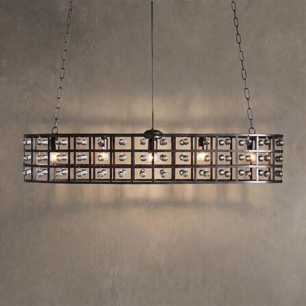 La Cage Oval Chandelier 5-Light