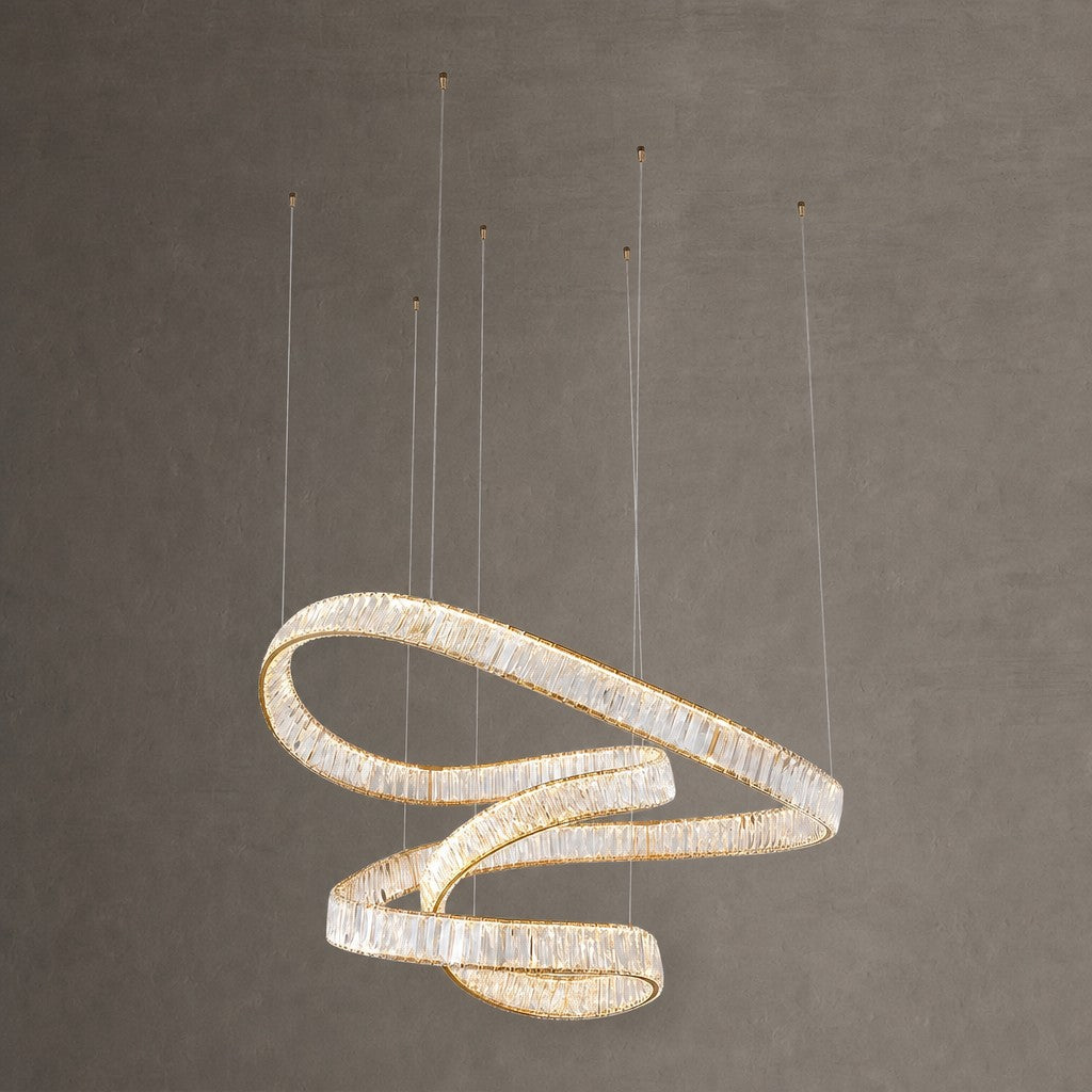 LED Rod Chandelier
