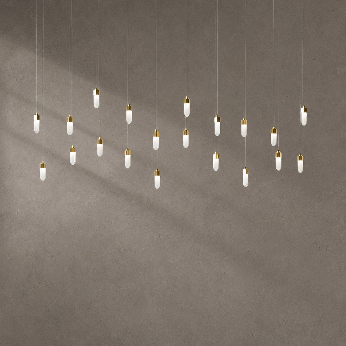 Leo Chandelier-20 Drop Rectangle