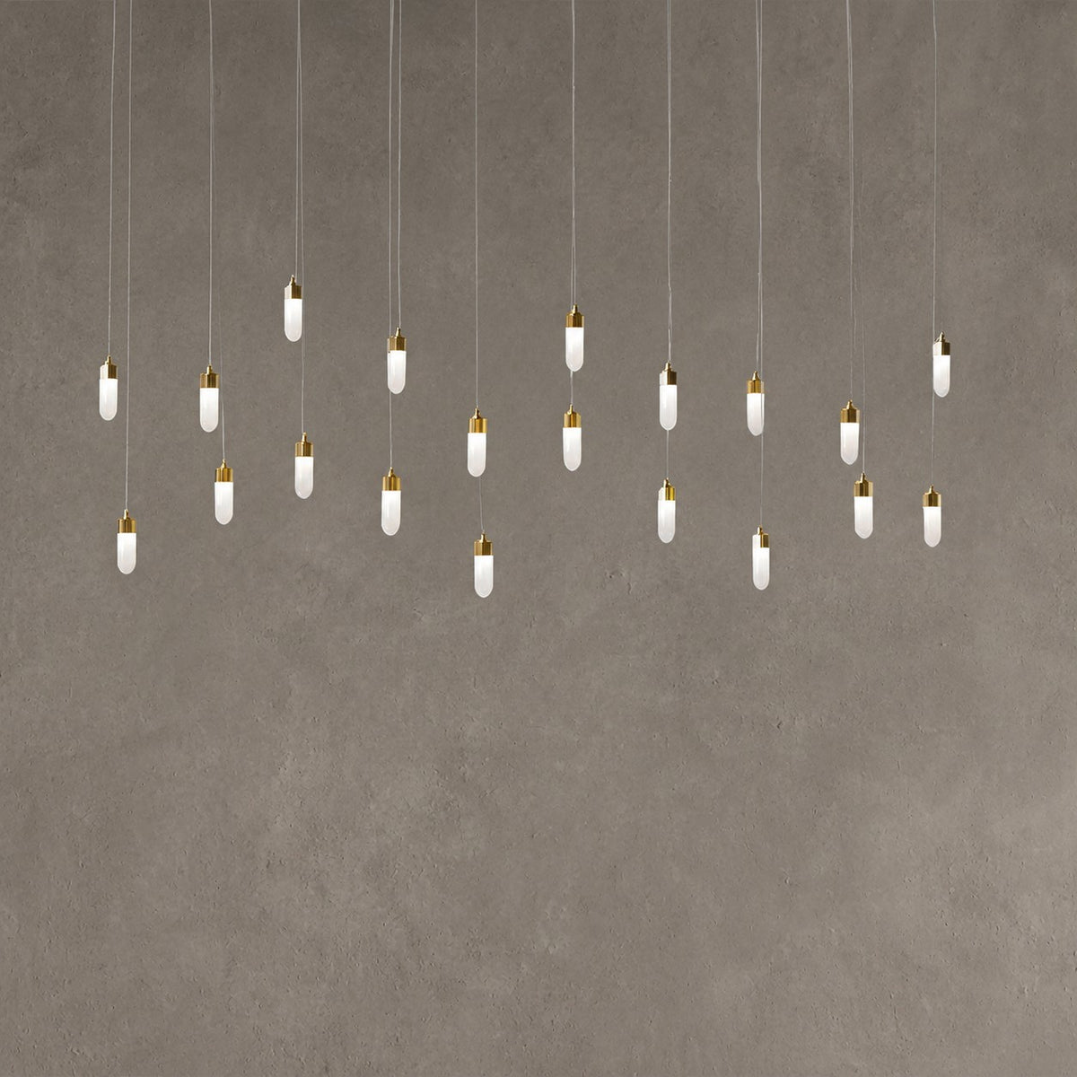 Leo Chandelier-20 Drop Rectangle