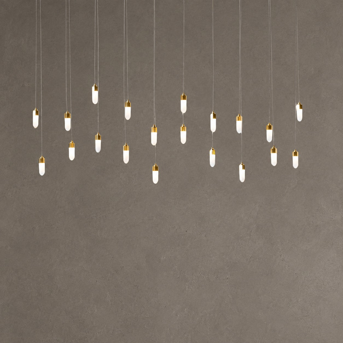 Leo Chandelier-20 Drop Rectangle