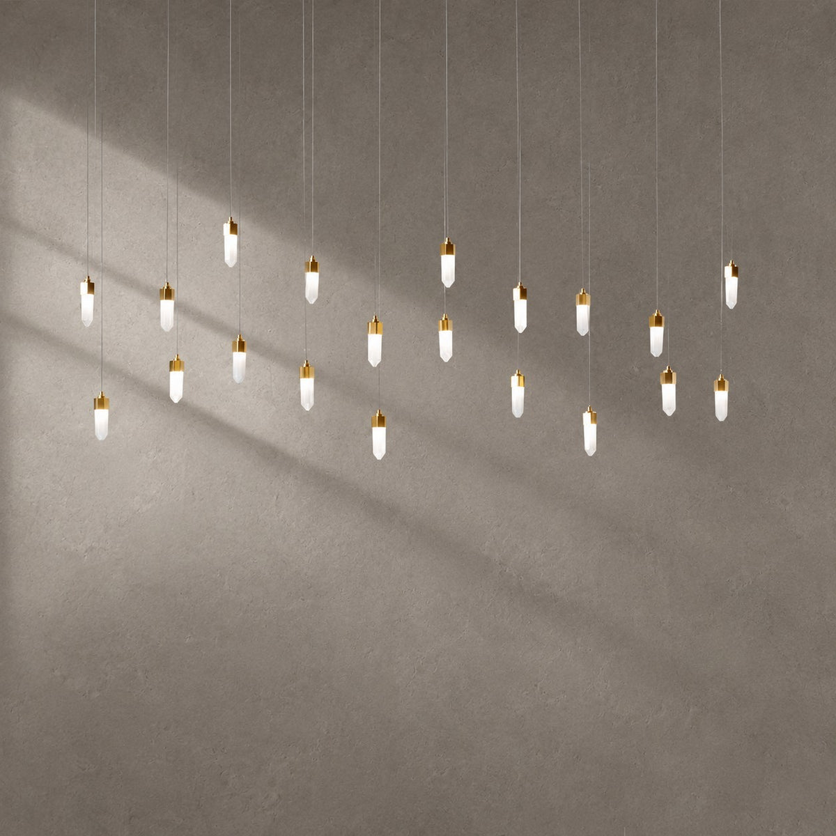Leo Chandelier-20 Drop Rectangle