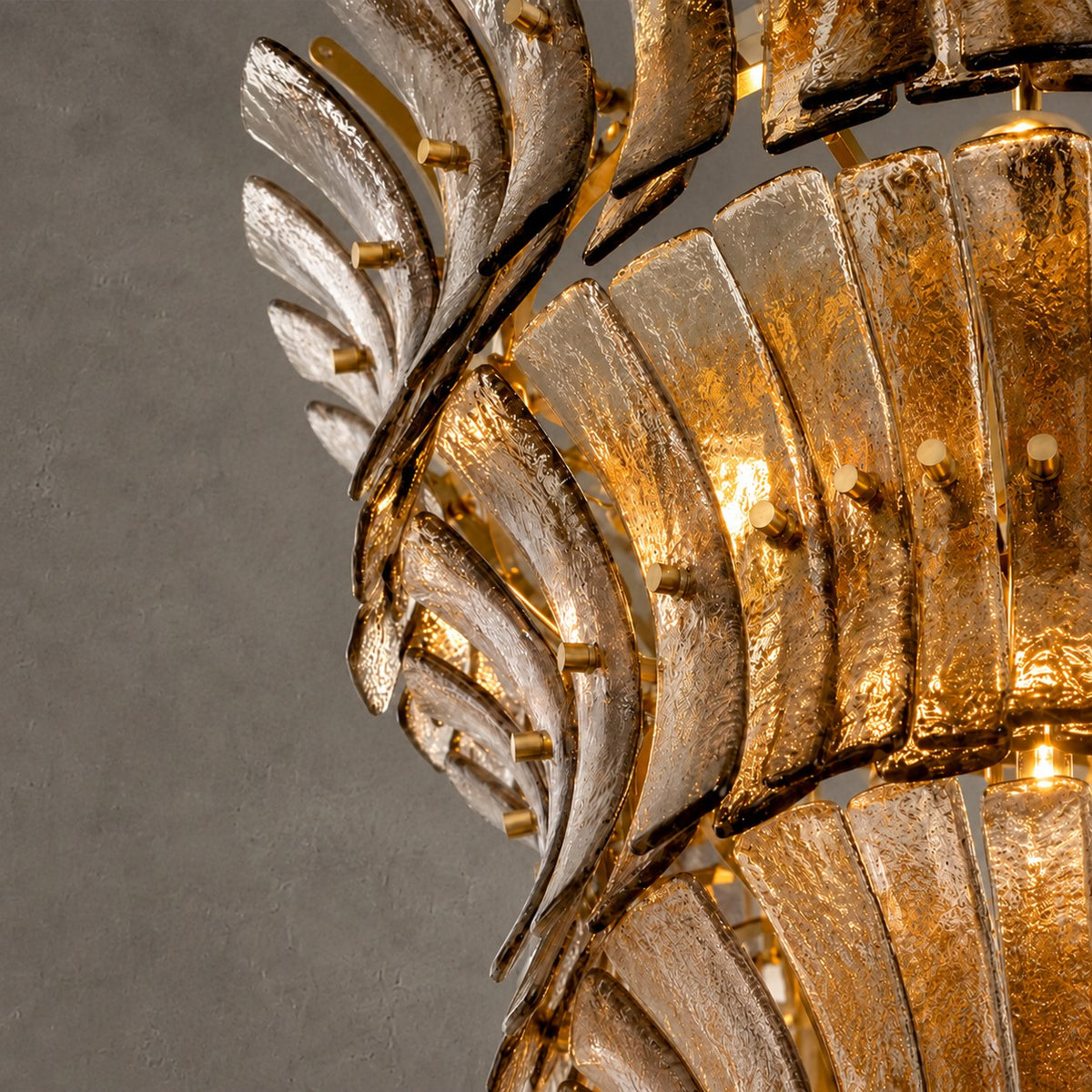 Chandelier Artisan Murano Style