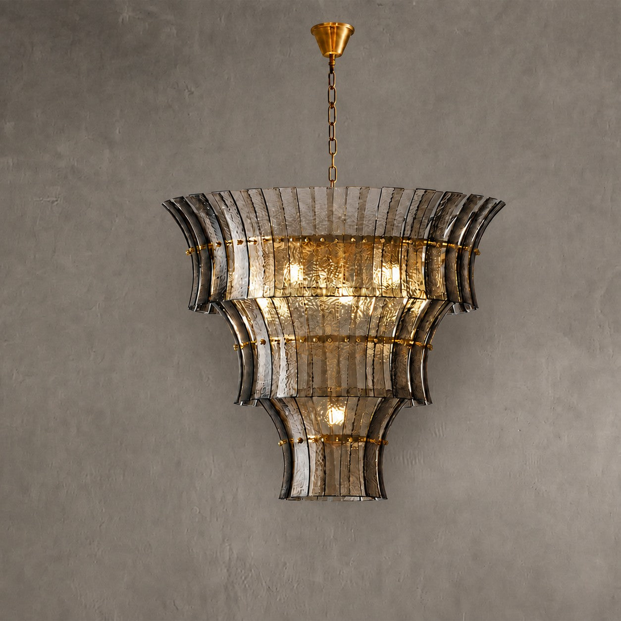 Chandelier Artisan Murano Style