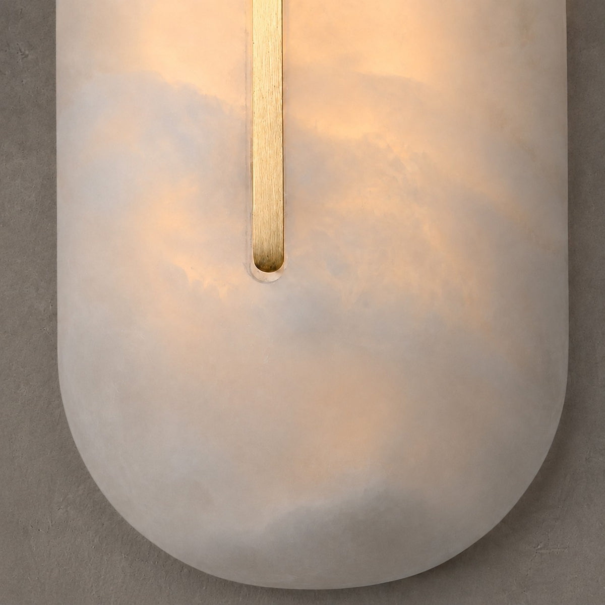 Valora Living Room Wall Sconce Spanish Alabaster Minimalist