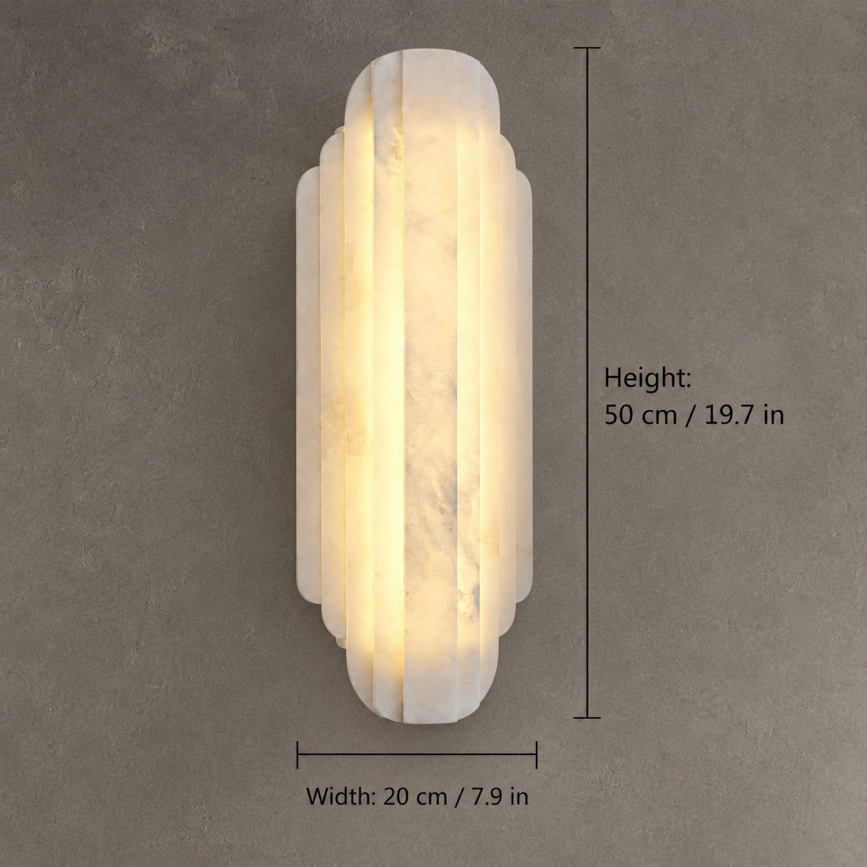 Arcelis Living Room Wall Sconce Spanish Alabaster Art Deco