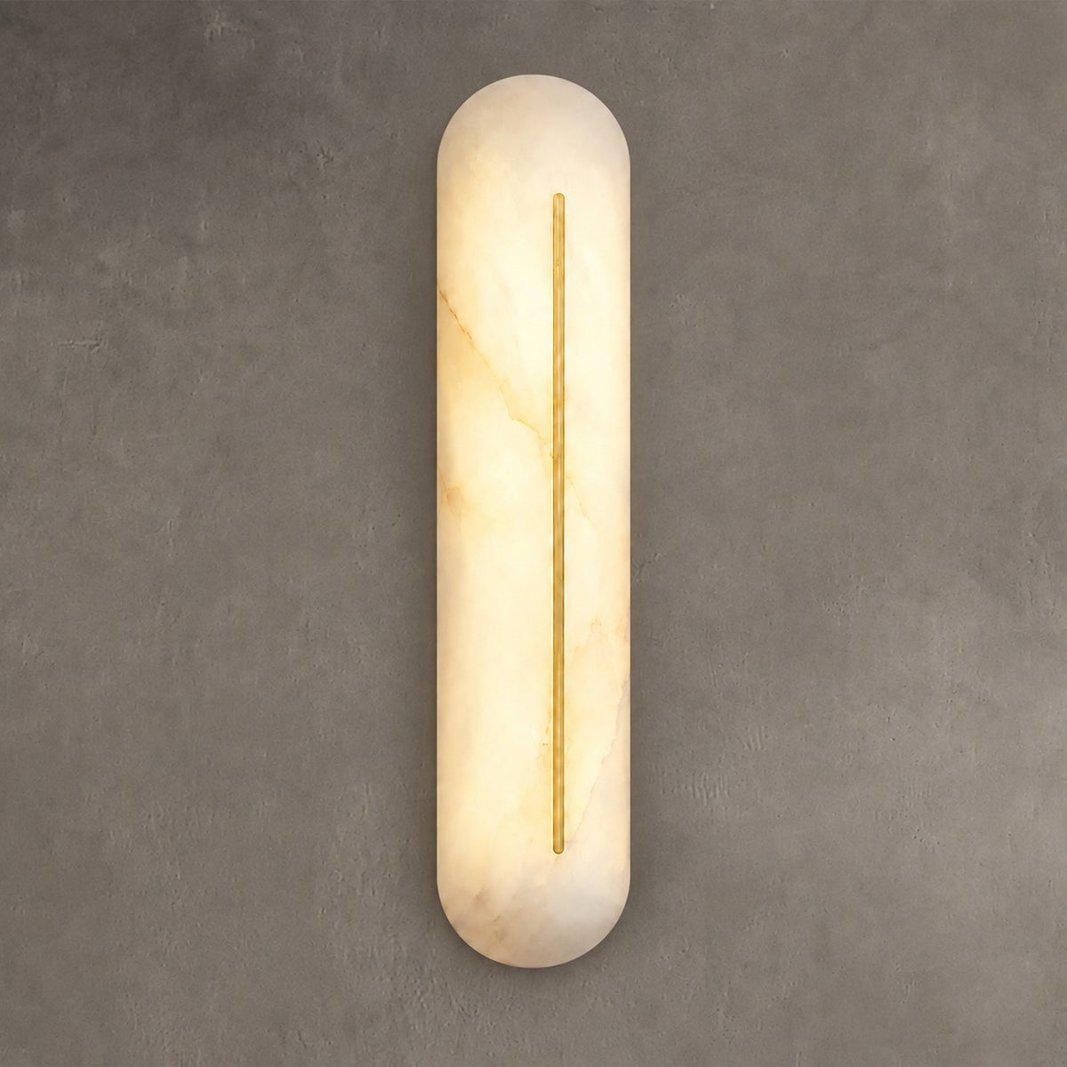 Valora Living Room Wall Sconce Spanish Alabaster Minimalist