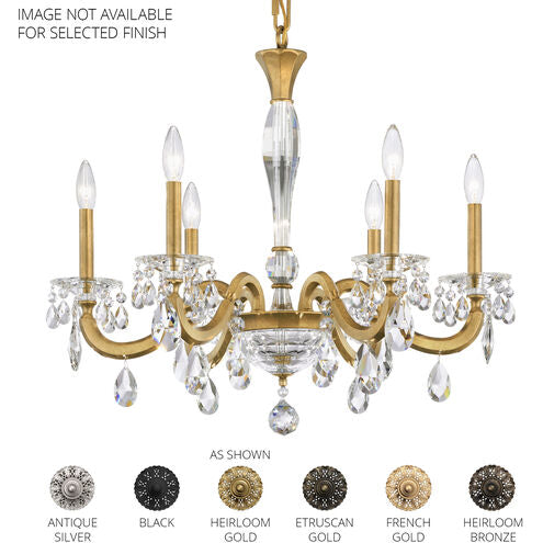 Marcello 6-light chandelier 24"