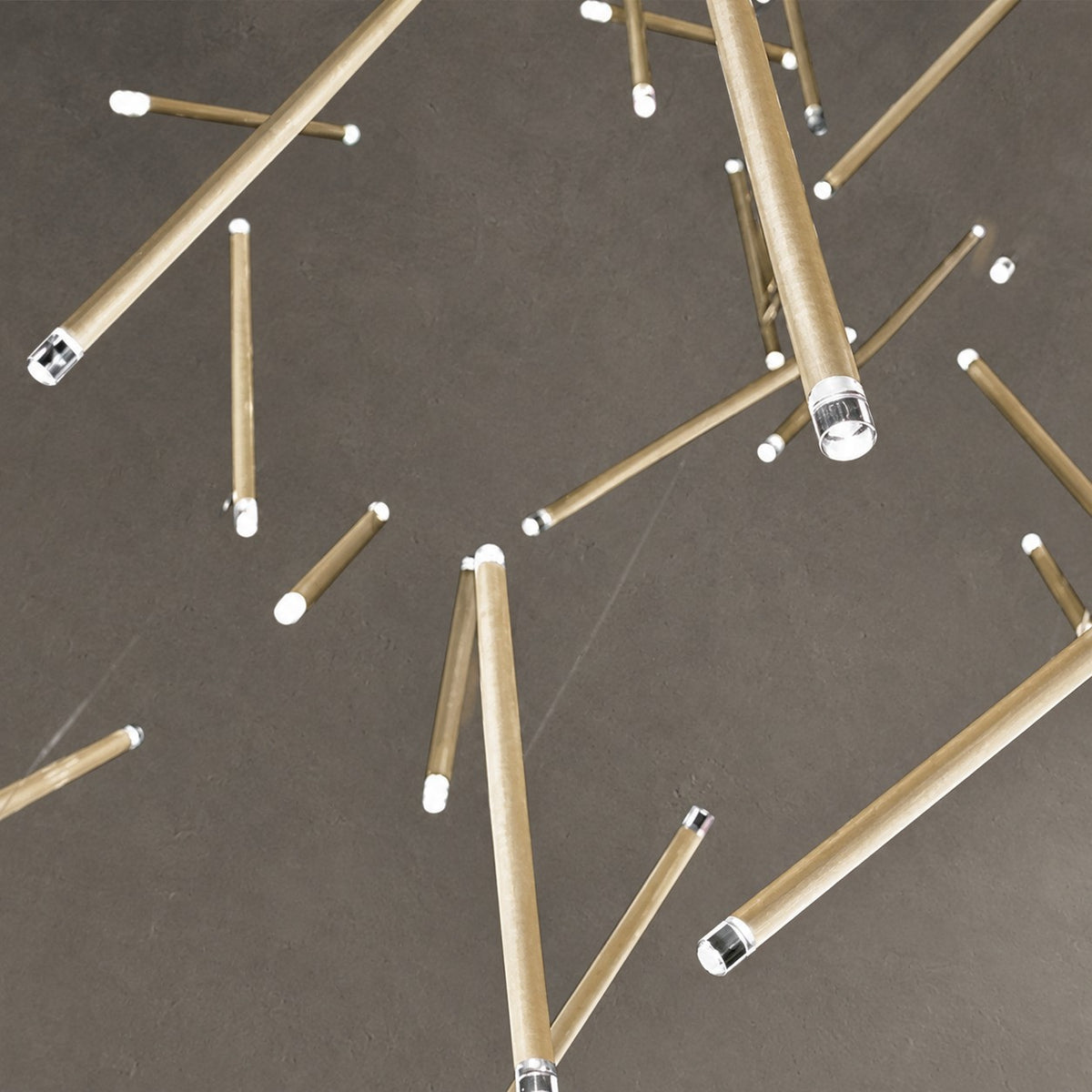 Modern Italian Creative Art Sticks Ceiling Chandelier for Living Room/Staircase/Hotel Lobby