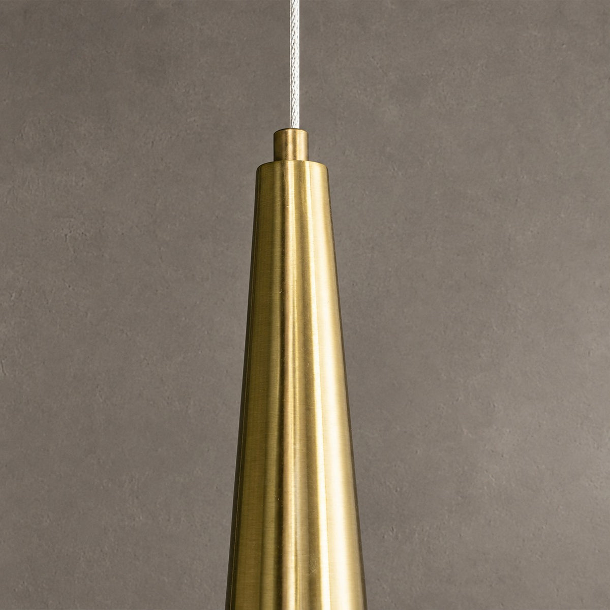 Modern Luxury Stone LED Disc Pendant Chandelier