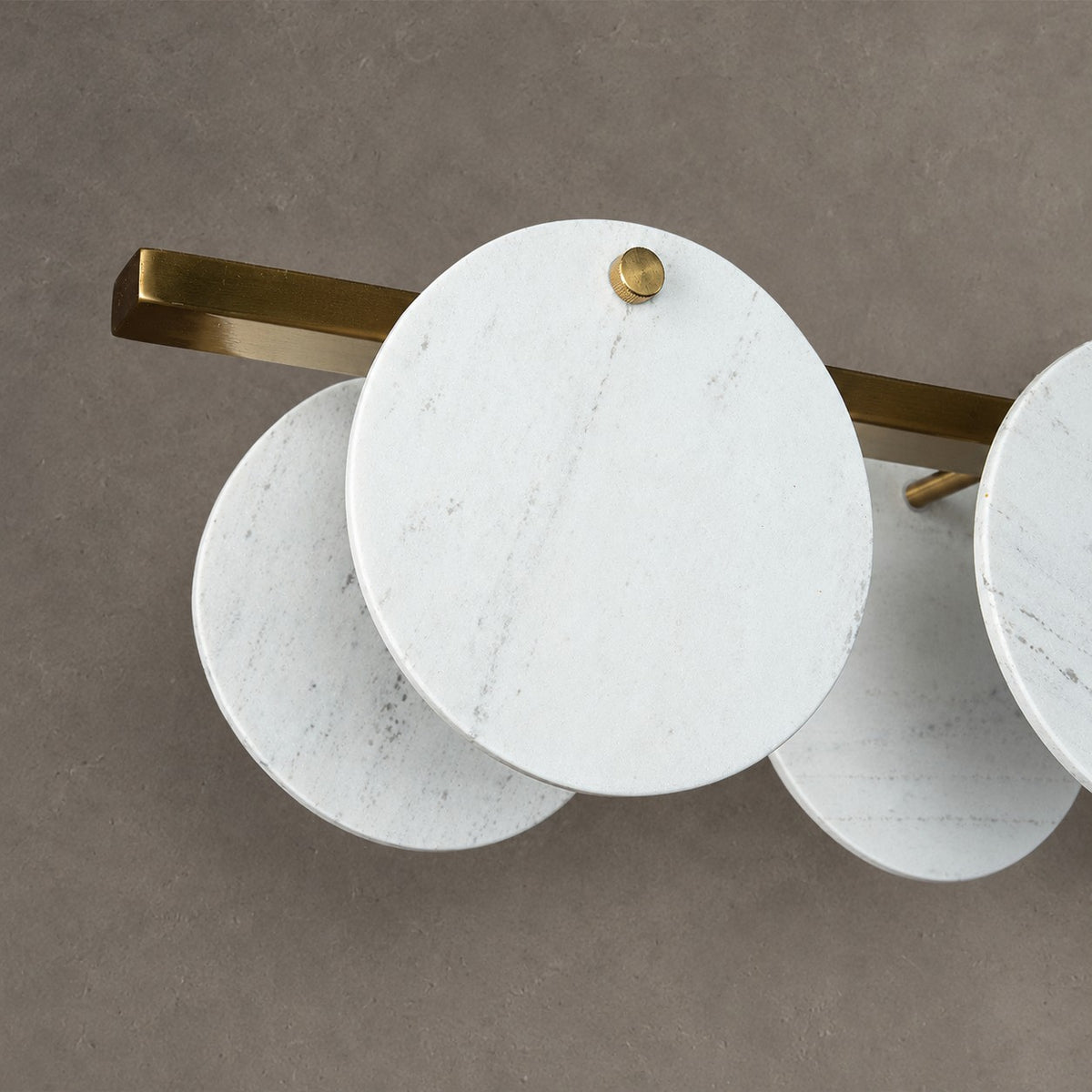Modern Sculptural Luxury stone Linear Chandelier