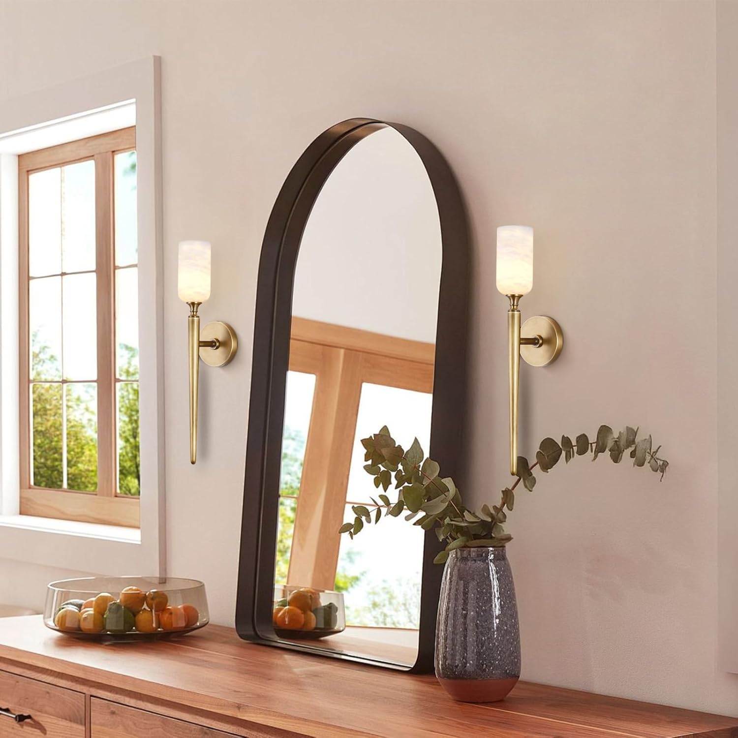 Monty Alabaster Wall Sconces - view 15