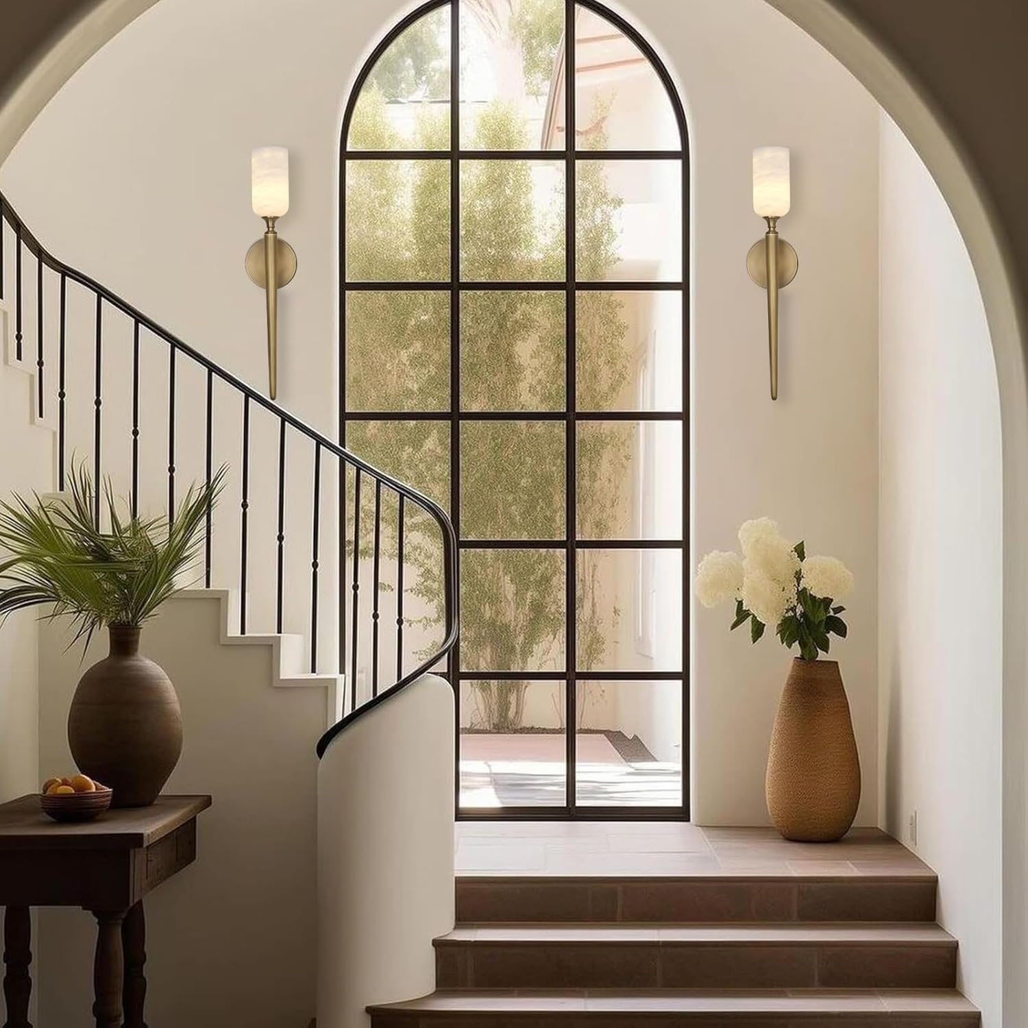 Monty Alabaster Wall Sconces - view 16