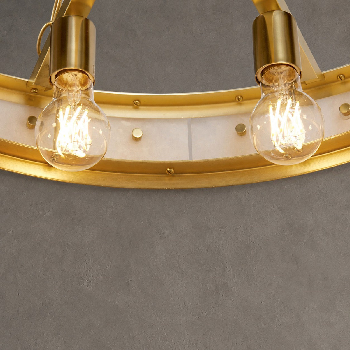 Nadia Alabaster Chandelier 30" 41"