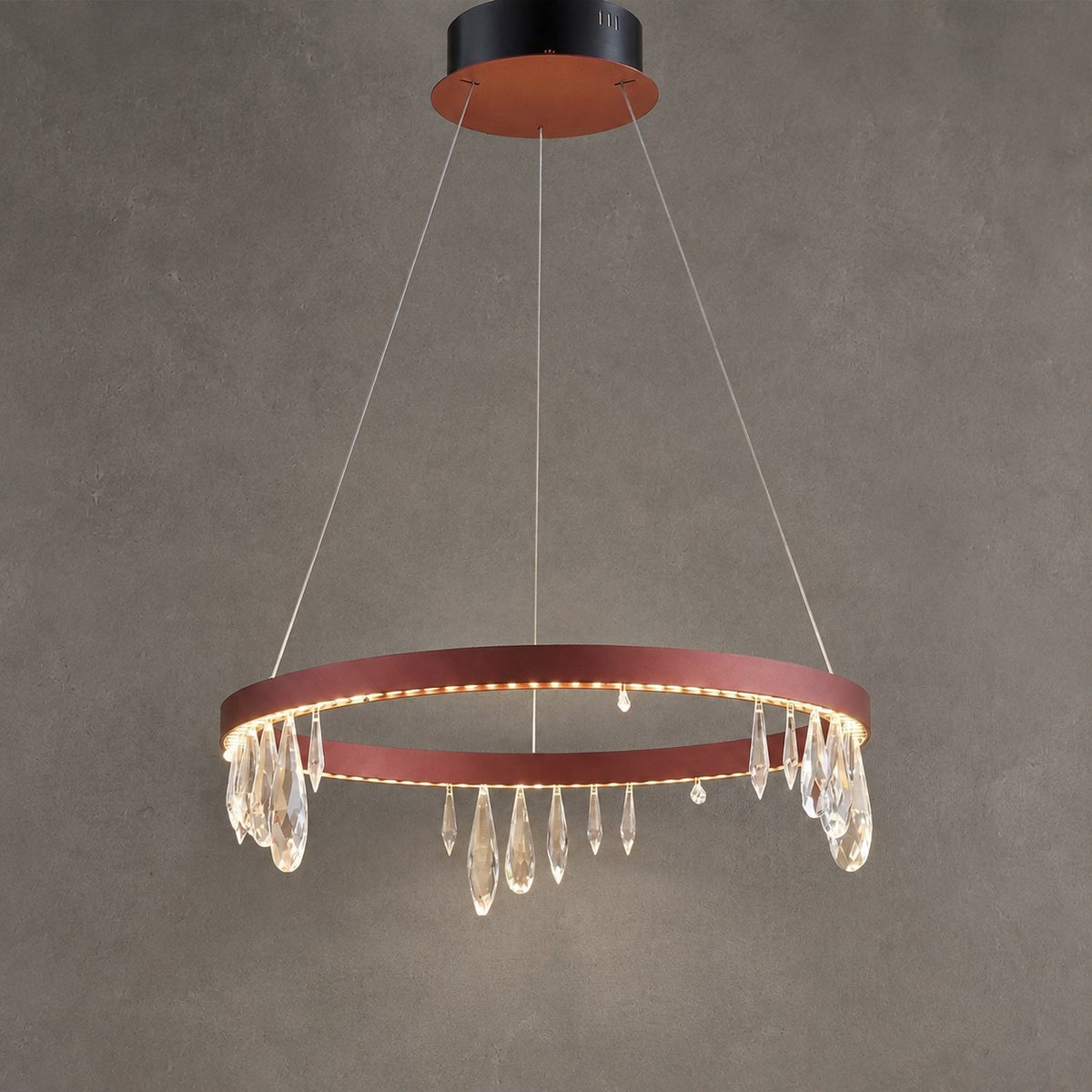 Orbit Crystal Chandelier