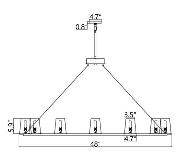 Prism Round Chandelier