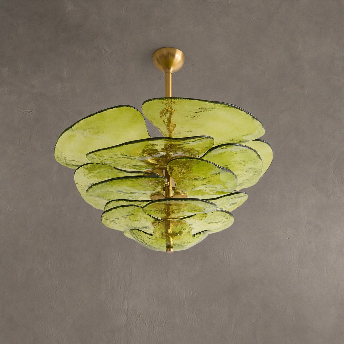 Petal Layered Murano Glass Chandelier