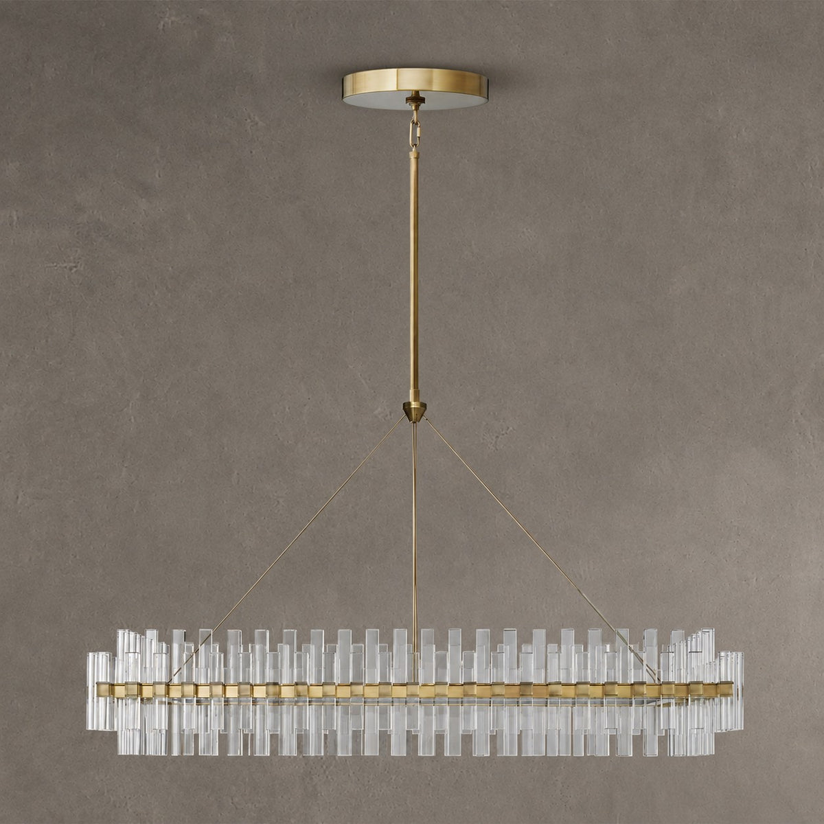 Phoebe Linear LED Crystal Chandelier