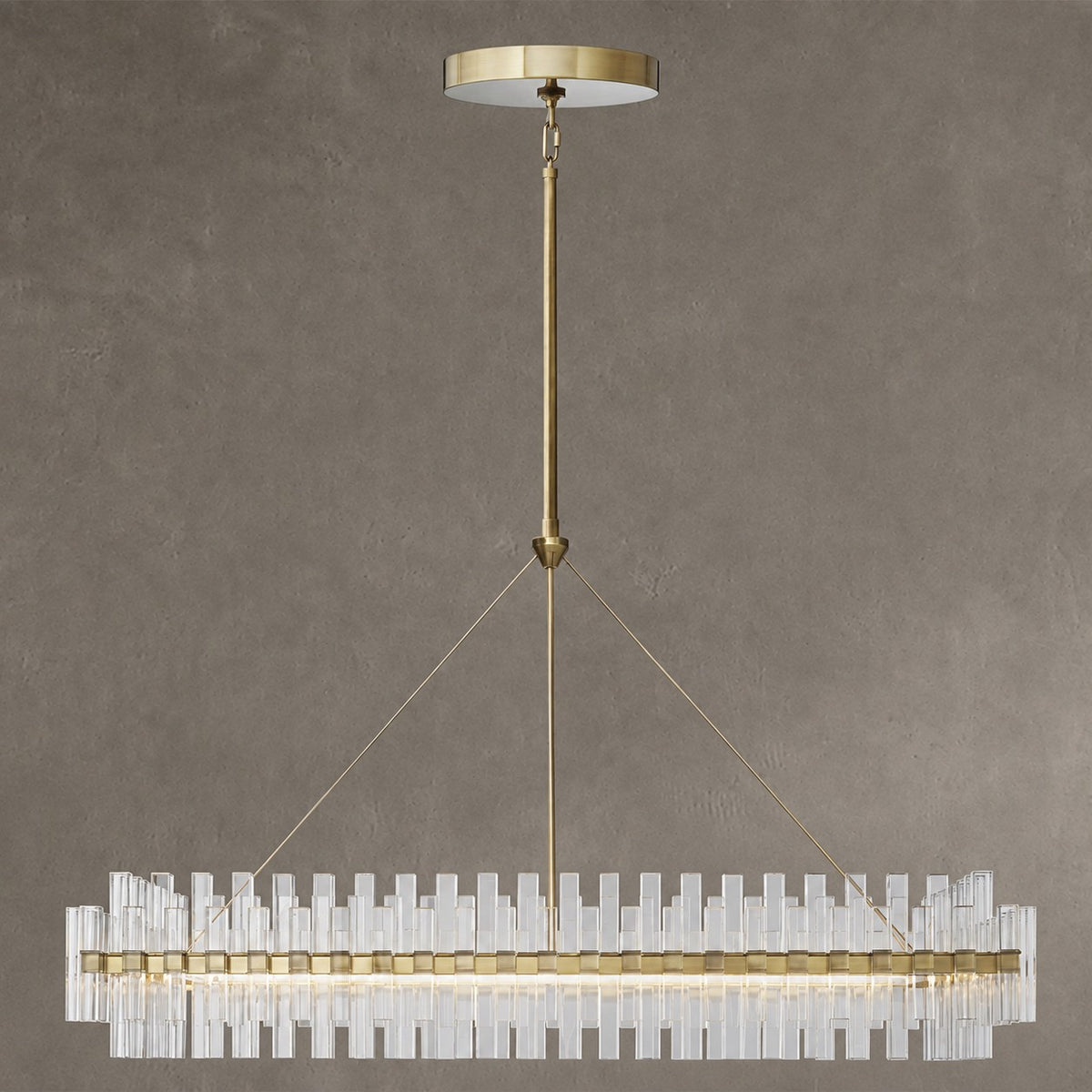 Phoebe Linear LED Crystal Chandelier