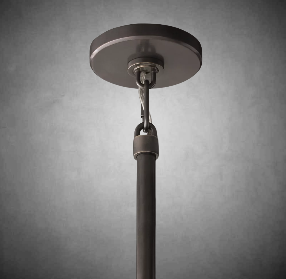 Bolura De Cristal Glass Oval Chandelier