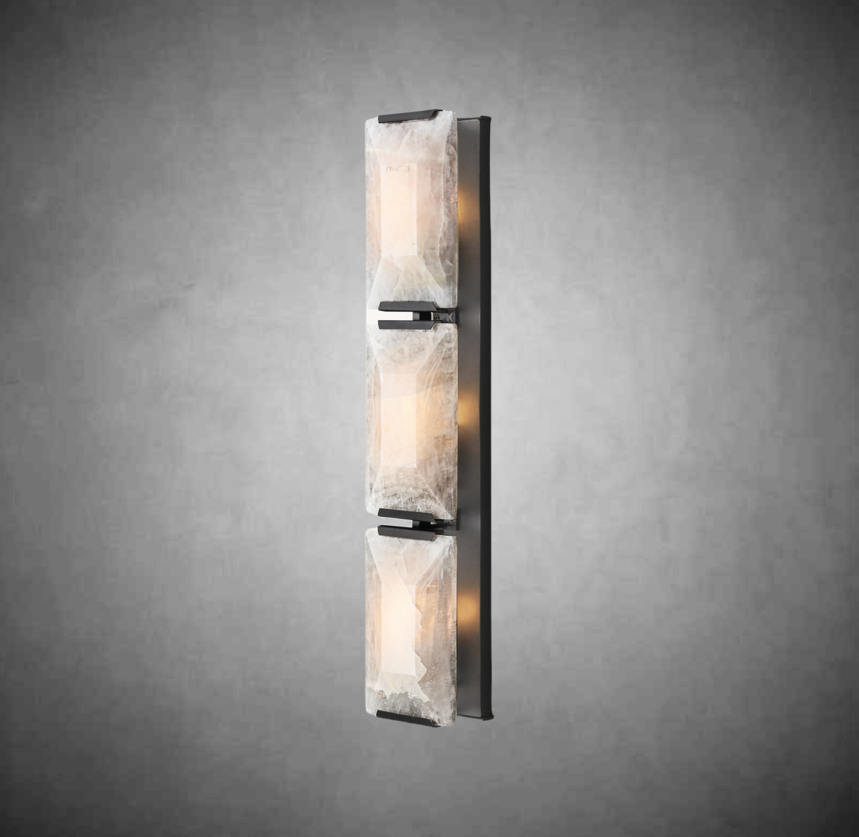 Hartley Calcite Triple Sconce