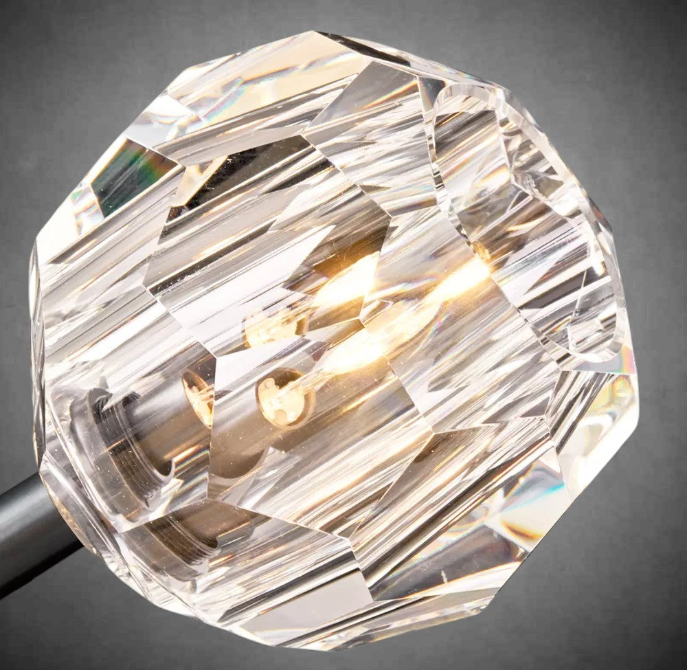 Bolura De Cristal Glass Flushmount 24"