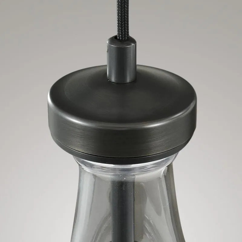 Elegant Rain Drops 3-Light Rectangular Chandelier with Custom Finishes