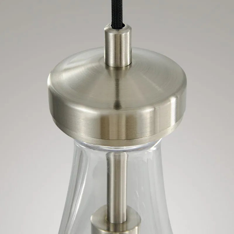 Elegant Rain Drops 3-Light Rectangular Chandelier with Custom Finishes