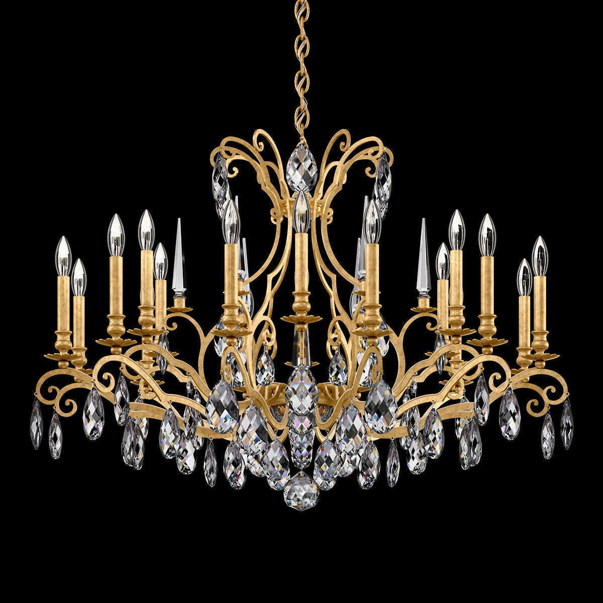 Reverie Nouveau Chandelier 40"