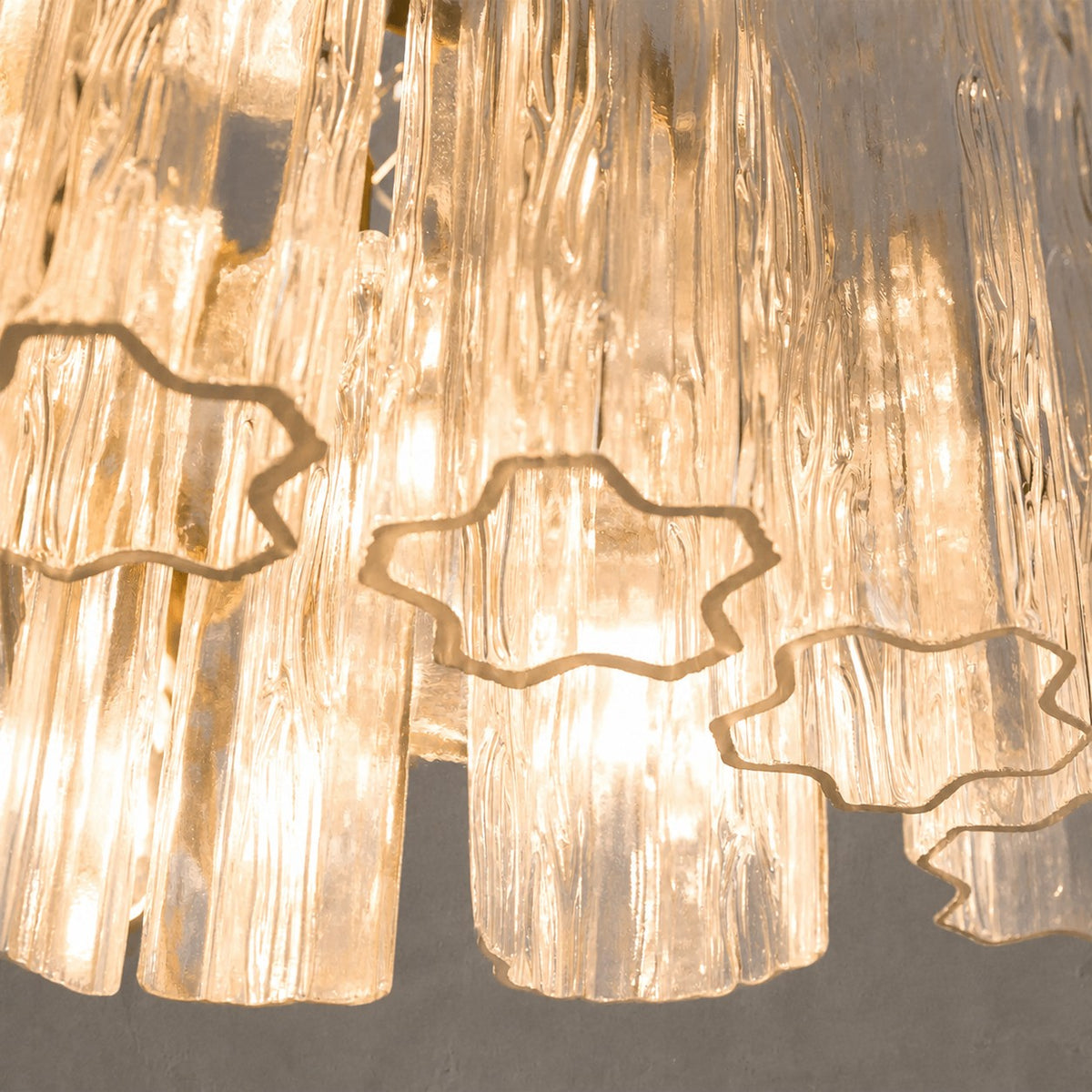 Chandelier Rina Firenze Tiered Glass Tube